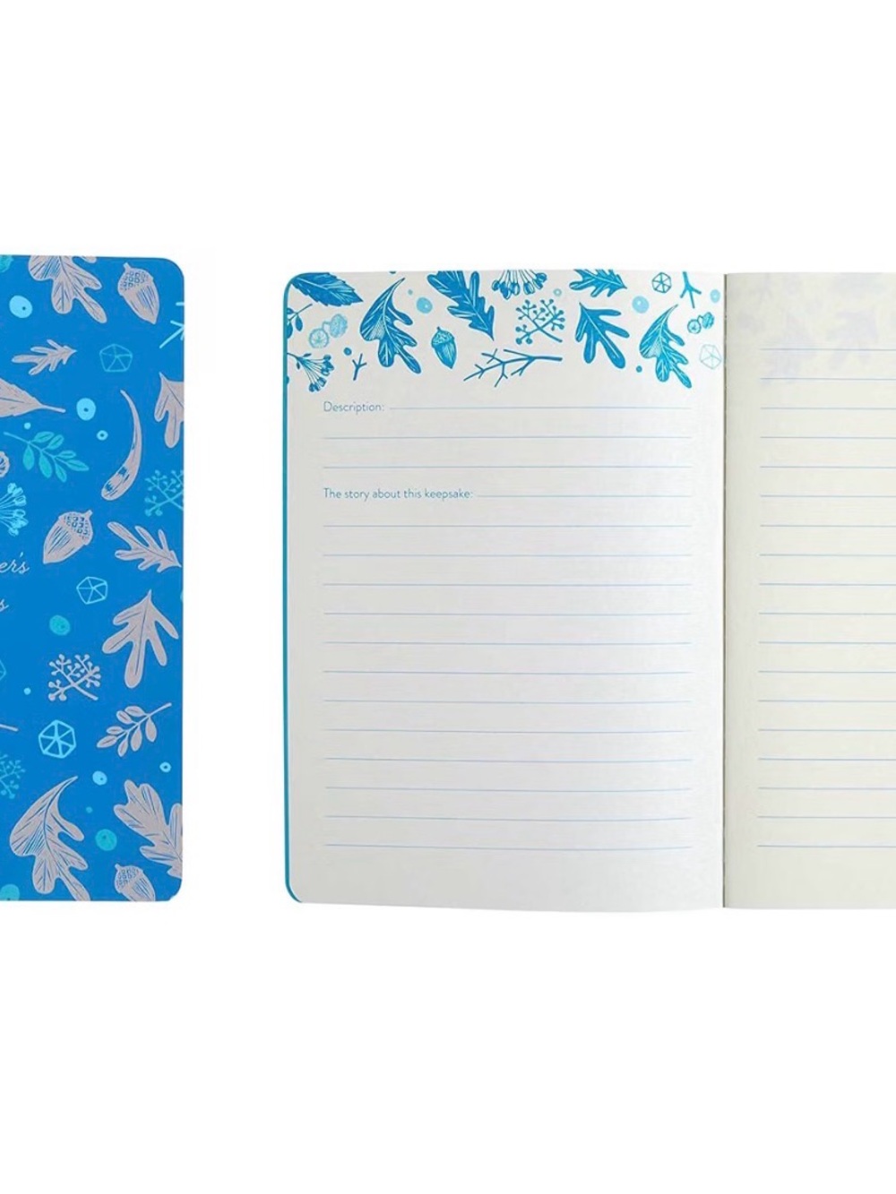 Keepsake Box & Journal Set - Blue - Picture 4 of 5